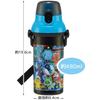 Skater Water Bottle 480ml Pokemon 24 for Children Antibacterial Plastic Child Friendly Lightweight Made in Japan PSB5SANAG-A