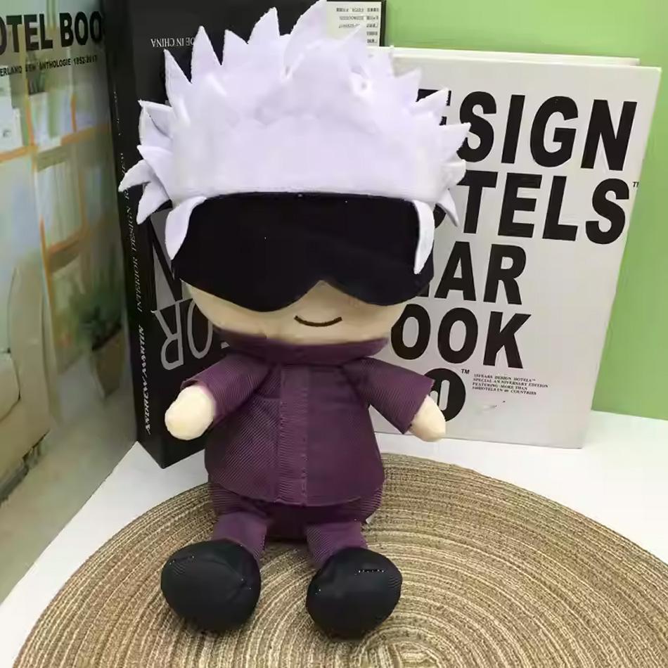 20cm Jujutsu Kaisen Plush Toys Anime Gojo Plushies Fushiguro Megumi Kugisaki Nobara Gojo Satoru Soft Stuffed Dolls Kids Gifts