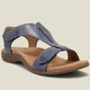 Casual Damessandalen Gesp Open Teen Zomer Voetboog Sandalen Vintage Wedge Slippers Platform Strand Sandalen