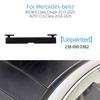 Car Roof Rail Molding Trim Roof Luggage Rack Cover Plate Accessory For Mercedes Benz E  CLS Class Coupe CLS350 CLS300 E260 E300