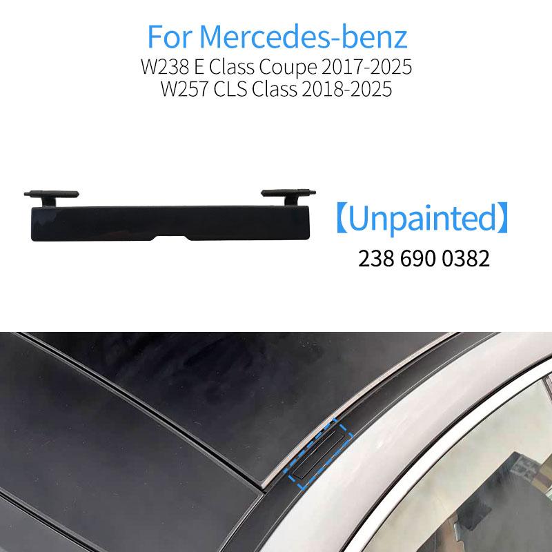 Car Roof Rail Molding Trim Roof Luggage Rack Cover Plate Accessory For Mercedes Benz E CLS Class Coupe CLS350 CLS300 E260 E300