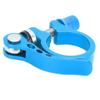 Sattelstützklemme Aluminiumlegierung Schnellspanner Sattelrohrklemme für Mountainbikes 3cm