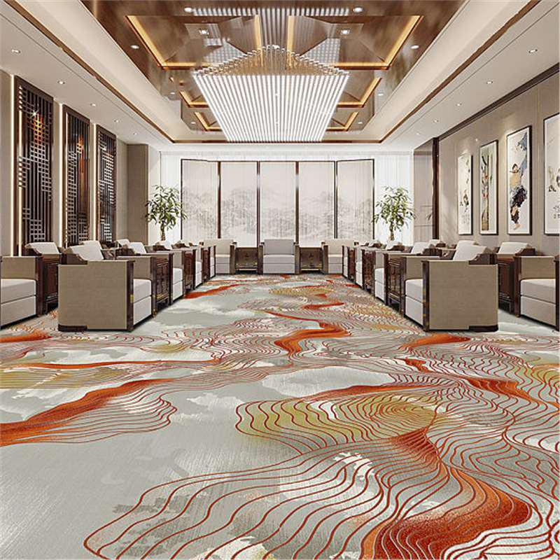 Thickened Nylon Soundproof Carpet for Hotel, Cinema, Billiard, and Club Rooms