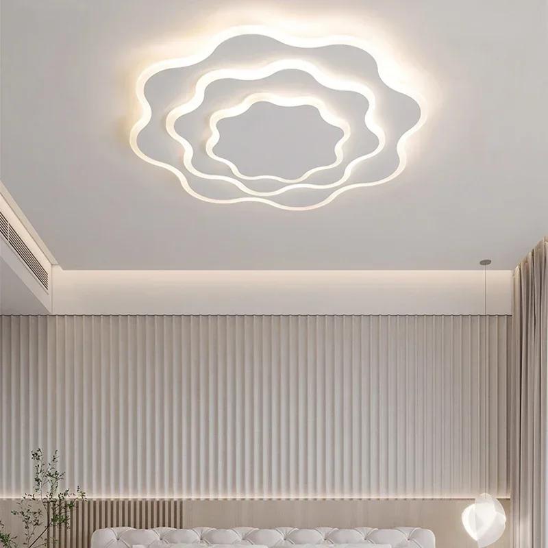 Modern LED Ceiling Light for Living Room Dining Room Bedroom Hall Creative Acrylic Chandelier Dimmable Lighting Fixture Luster