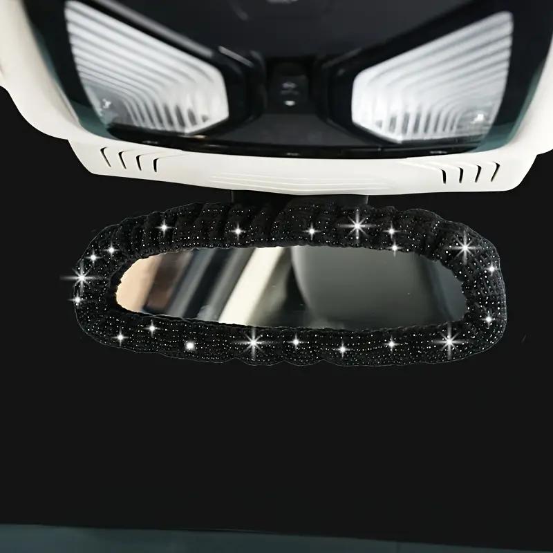 

Накладка на зеркало заднего вида автомобиля, полностью усыпанная бриллиантами - Декоративный чехол со стразами, Блестящий аксессуар для автомобильного зеркала, Стильный автомобиль