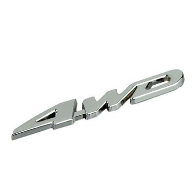 Metall Chrom 4WD Hubraum Emblem Badge Auto Badge Aufkleber ADM