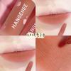 Playful Bear's New Matte Lip Glaze Velvet Glossy Lipstick Retro Red Brown Color That Brightens the Complexion and Lasts Long Genuine Flagship Store