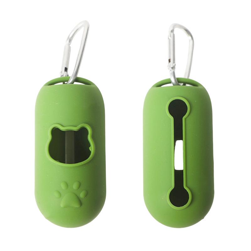 Creative Owl Silicone Pet Feeder & Portable Dog Walking Storage