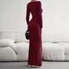 Women's Maxi Dress Womens Casual Long Sleeve Dress Party Long Dresses