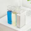 Transparent Laundry Detergent Dispenser Bottle Sealed with Measuring Cup Detergent Powder Tank Large Capacity 1.3L