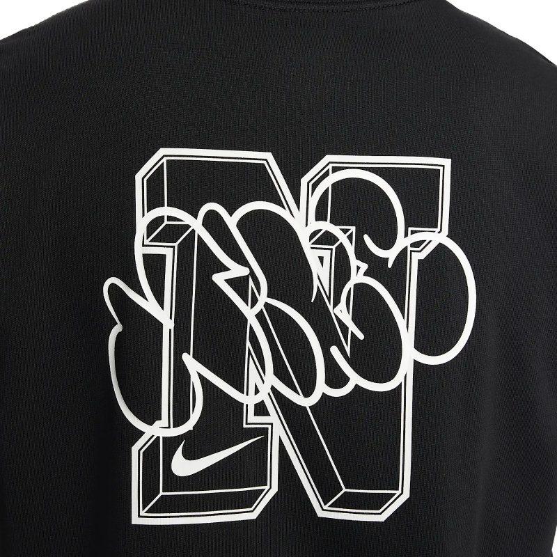 Nike T Shirts Men's Black Crew Neck Moderate HJ3407-010