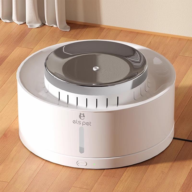 

Els pet 8l Large Capacity Smart Pet Fountain Auto Drinker for Gatos Drinking Fountain with Silent Water Pump 8L розовый