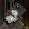 Colorful Flower Luminous Mobile Phone Case For iPhone 15 14 13 12 11 Pro Max XR XS 7 8 16 Plus Voice Control Flash Phone Cove