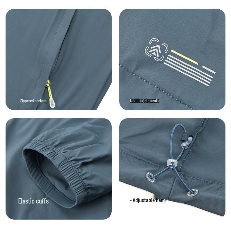 Ice Silk Anti-UV Sun Protection Jacket for Men & Women – Cool, Breathable, Lightweight Outdoor Wear