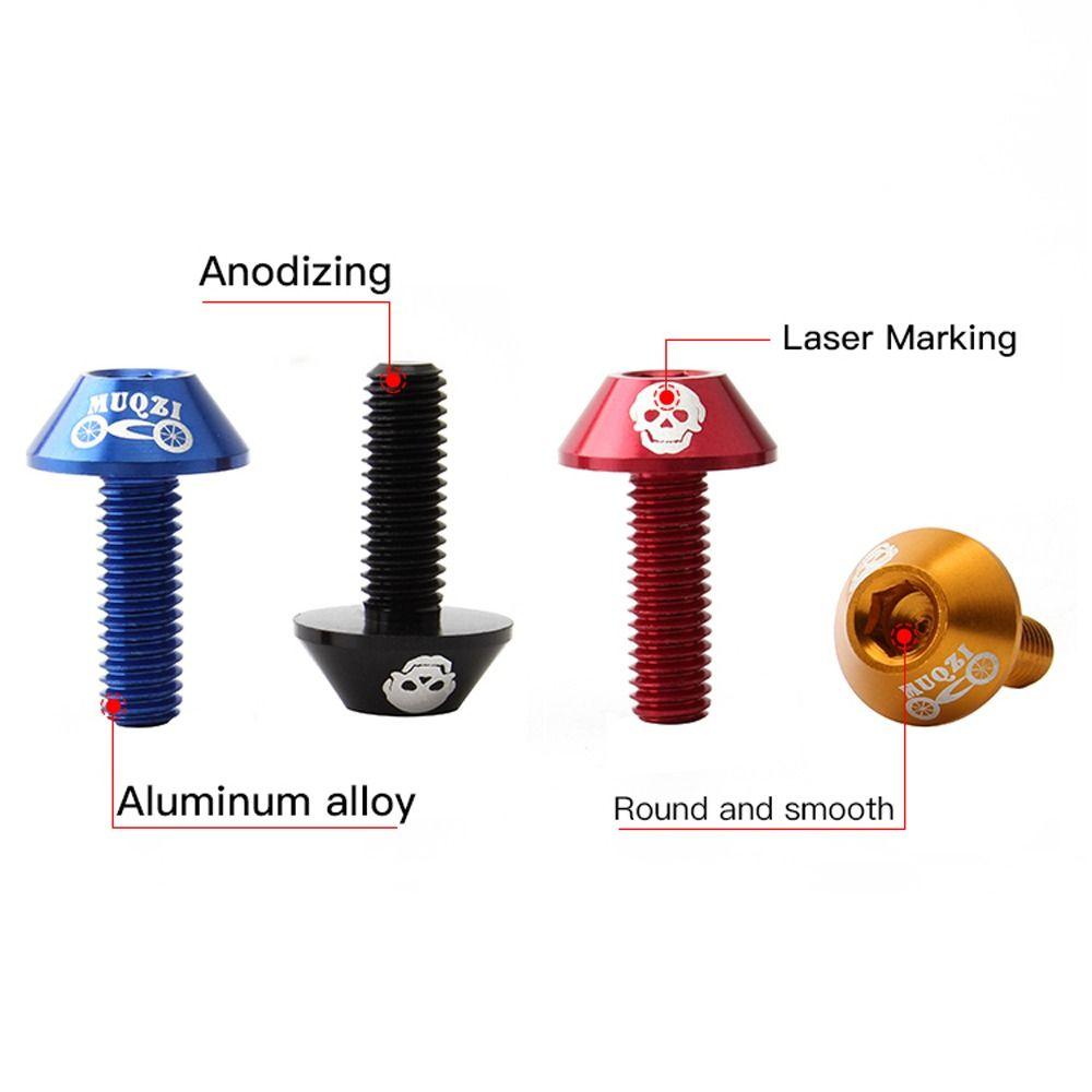 MTB Bicycle Brake Clamp V Brake Clamp Screw M6 Brake Caliper Bolt M6 Screw V-Brake Column Screw