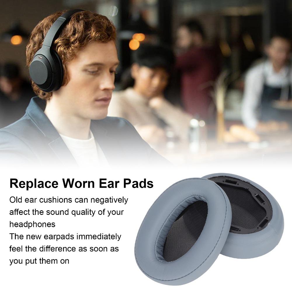 2PCS Noise Isolation Ear Cushions Cover Headphones Ear Pads for Sony WHH910N Headsets Gadget Upgrade