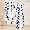 Women Plus Size Striped Printed Two Piece Set 3 4 Sleeve Open Cardigan Sleeveless Crew Neck Bodycon Dress