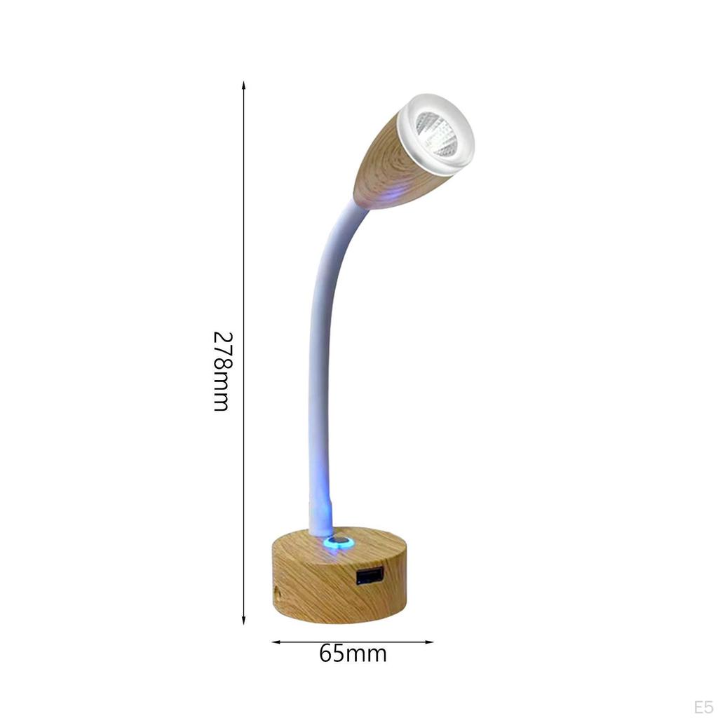 Portable LED Desk Lamp with Touch Control And USB Charging for Home Office