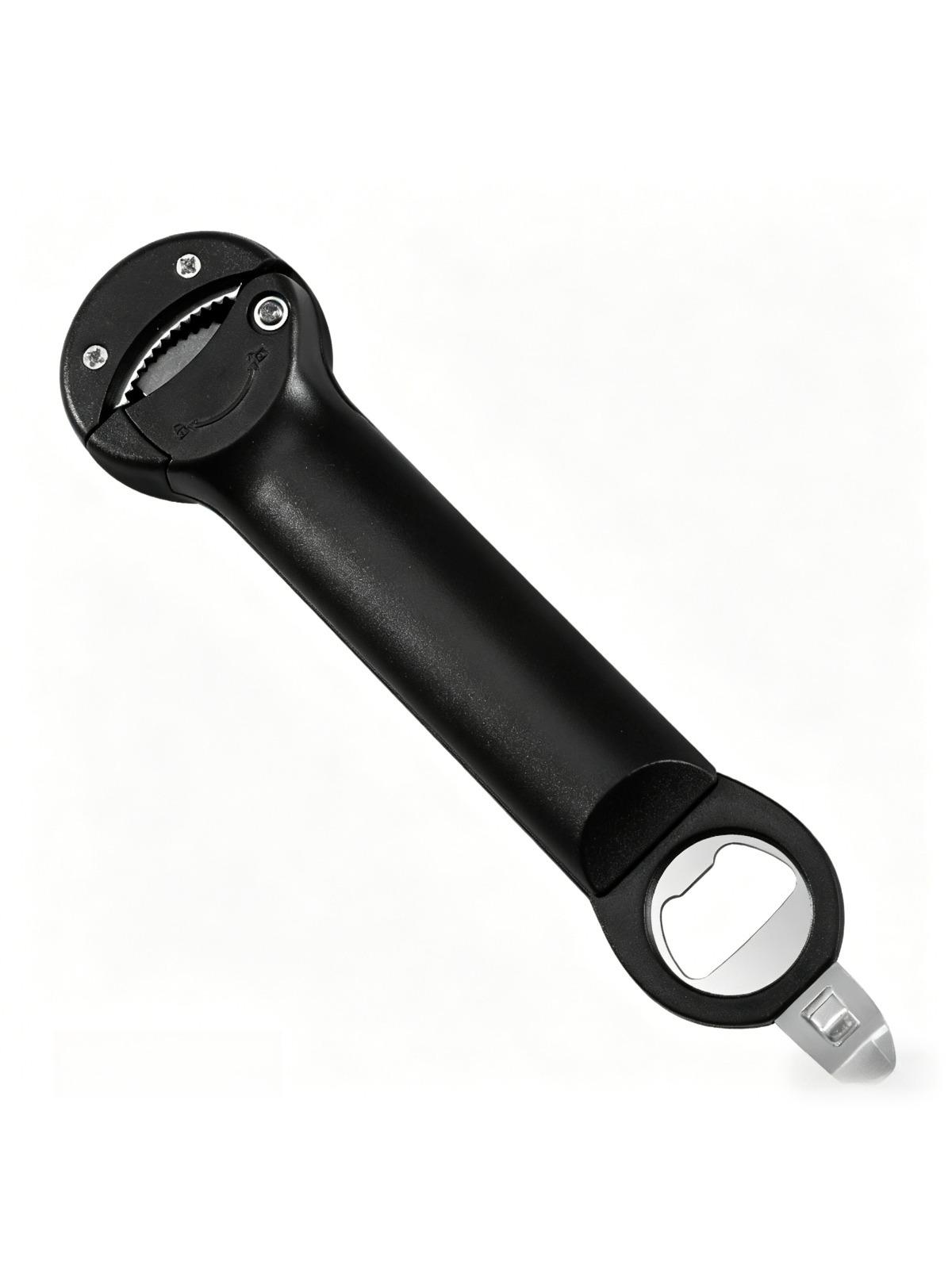 A multifunctional telescopic bottle opener suitable for beer, beverages, canned food