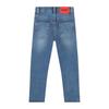 Jeans lisos de mezclilla para niño Hugo