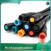 Waterproof M8 Aviation Plug with Cable: 2-6 Pin Male & Female Connector
