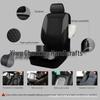 PU Quilted Diamond Wing Style Leather Car Seat Cover