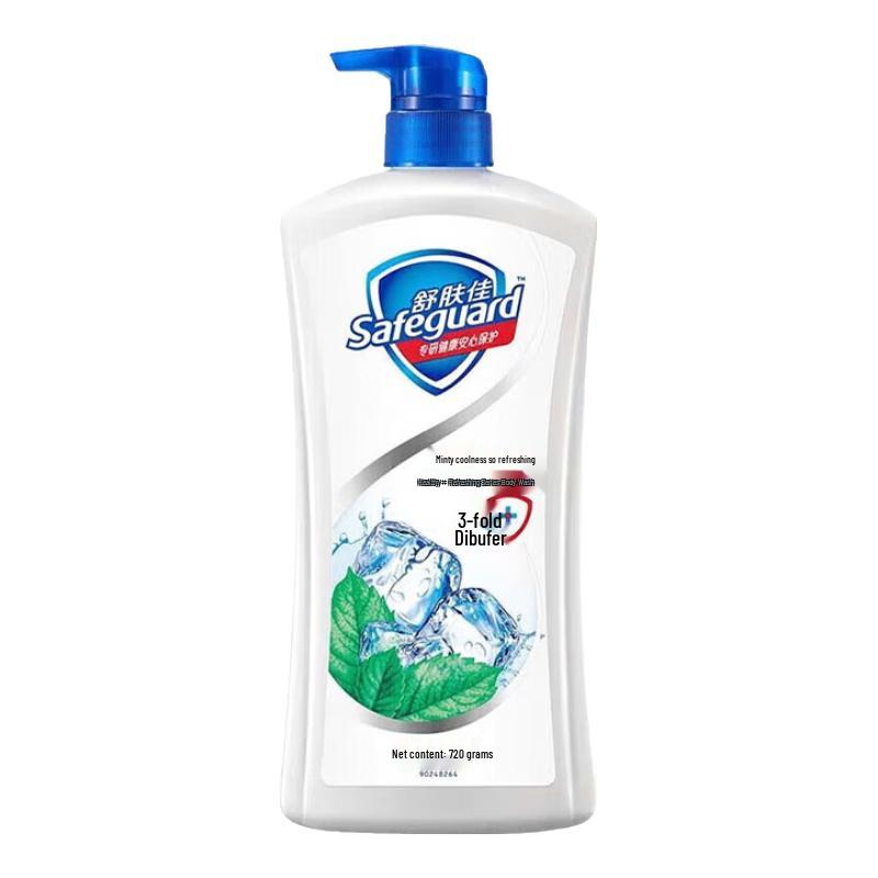 Safeguard Mint Refreshing Shower Gel & Aloe Soap Set