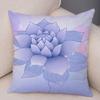 Customizable Bedroom Living Room Sofa Family Geometric Pillowcase Colorful Flower Printing Group Decoration Pillowcase