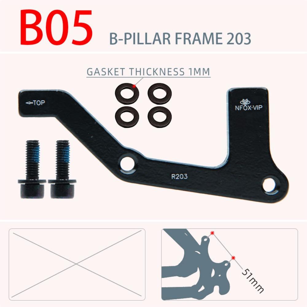 1set PM/IS 160 180 203 Mm Disc Brake Base Pads Set for Electric Mountain Bike