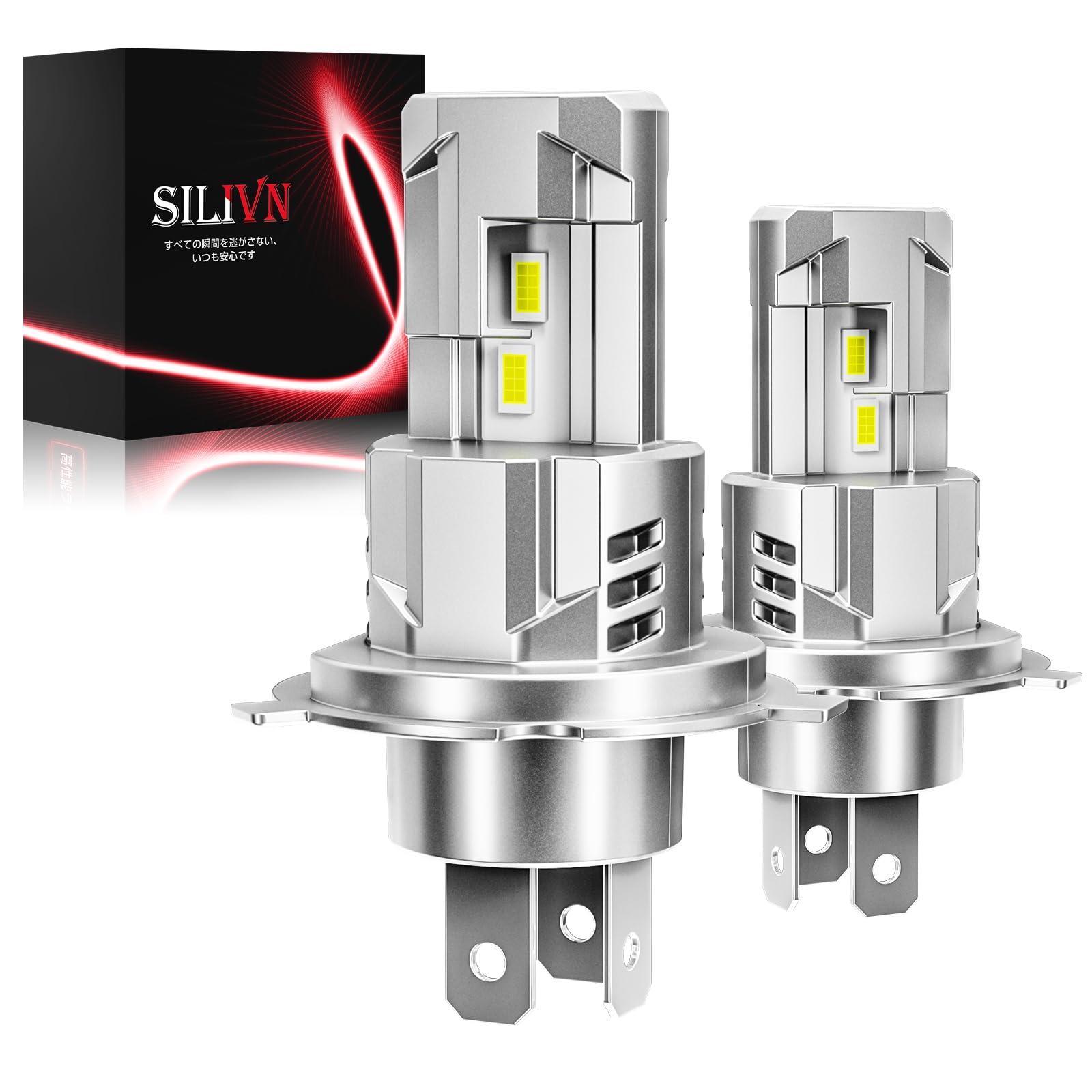 

Светодиодная фара SILIVN H4, Взрывной свет, Совместима с техосмотром, Высокая светоотдача CSP