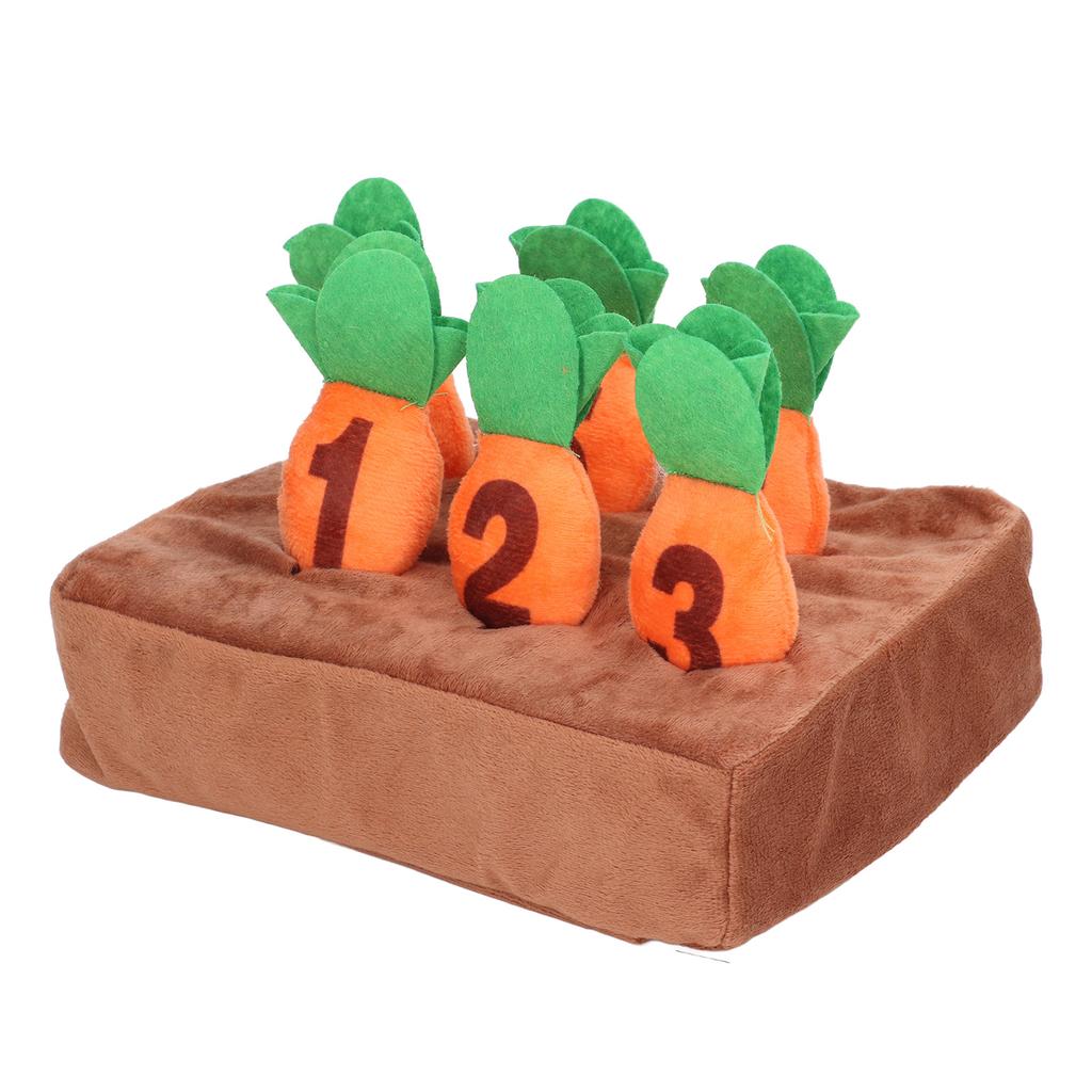 Kinder Karotten Ernte Spiel Zahlen Kognitives Zuordnen Gedächtnisförderung Radieschen Lernspielzeug Karotte