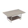 Coffee Table 2 Tier Minimalist Stylish sy to Cln Living Room Center Table for Home