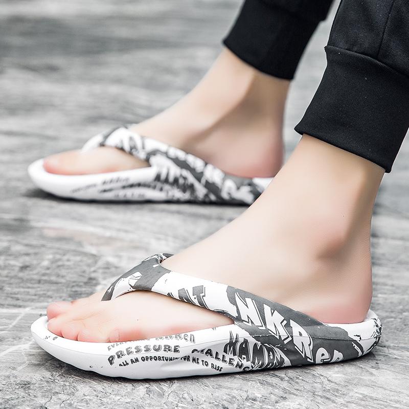 Fashion Beach Flip Flops  Home Slippers Men Bathroom Sandals Non Slip Men Lightweight Orginal Women  Design Fashion Soft Orginal
