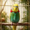 Striped Parrot Necktie Adjustable Pet Bird Tie Pet Flight Suit Parrot Collar  Dress-up Accessory