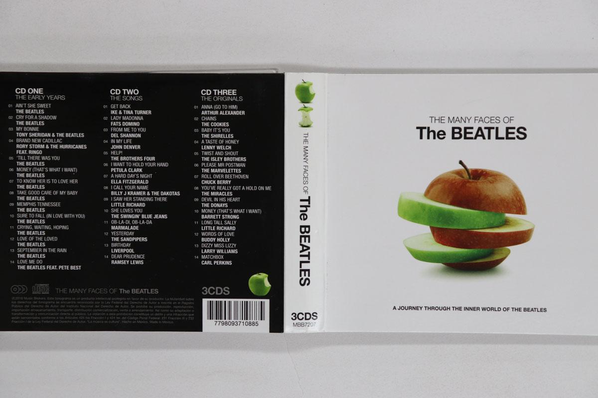 CD VARIOUS Many Faces Of The Beatles A Journe MBB7207 Music Brokers 2016 Mexico Rock Used