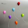 Decorative Refrigerators Magnet 6Pcs/Set 3D Balloon Refrigerator Magnet, Shape Memo Photo Office Magnetic Decor Holder for Whiteboard Locker
