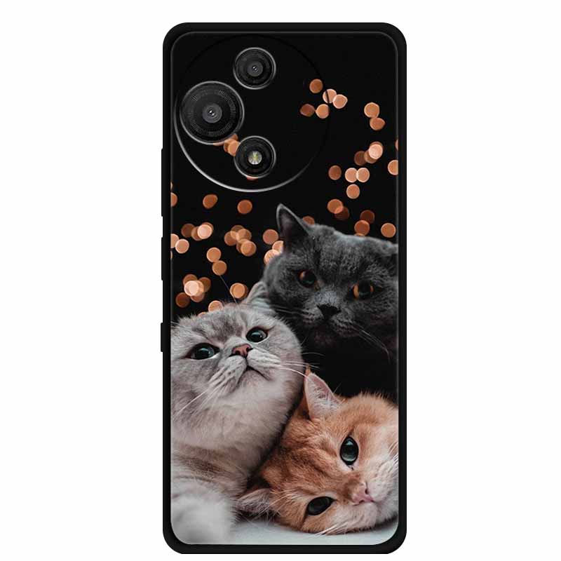 For TCL 60 NxtPaper Phone Case Fashion Black Soft TPU Silicone Back Cover Coque For TCL 60 SE Nxtpaper 60R Case Shockproof Funda