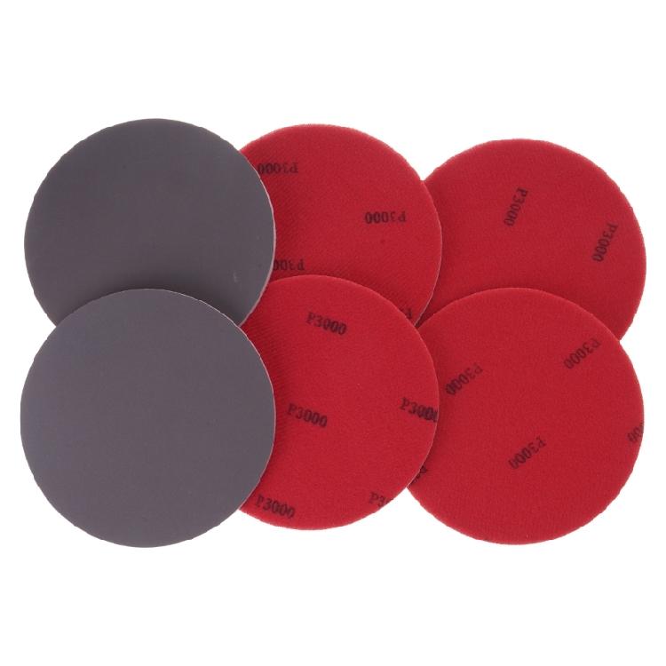 

125mm Felt Disc Polishing Attachment For High Speed Polishing On Windshields And Ceramic Surfaces 1