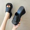 Women's Mule Sandals with Thick Soles  New Summer Slippers Women's Fashion Sandals Open Toe Women's Shoes