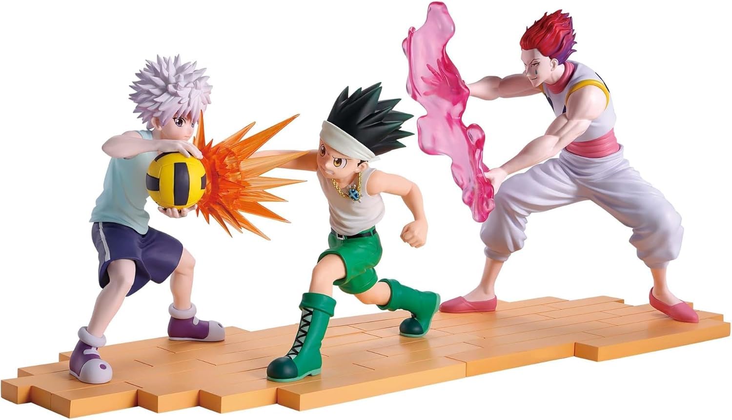 

HUNTER×HUNTER Figures G.I. Arc Gon, Killua, Hisoka 3-Figure Set