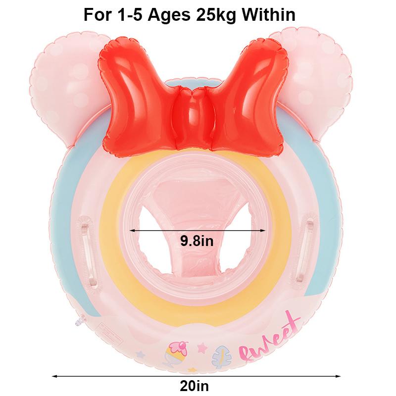 Rooxin Baby Schwimmring Schlauch Aufblasbarer Schwimm-Sitzring Für Kind Kind Schwimmkreis Schwimmhilfe Schwimmbad Wasserspielzeug