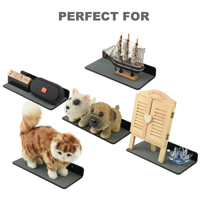 Acrylic Floating Speaker Shelf Cell Phone Toy Display Shelf Wide Universal Holder Floating Shelves Universal Holders