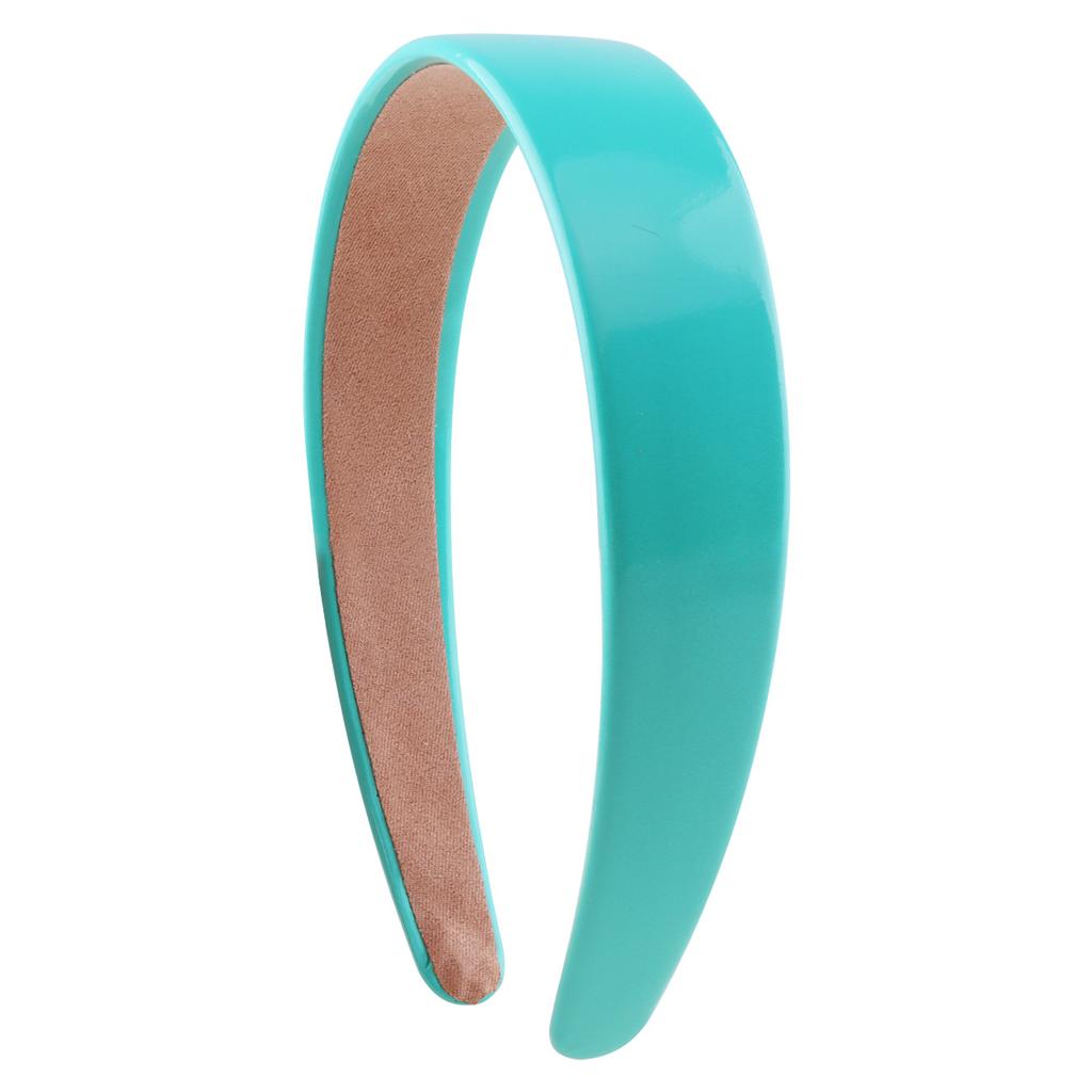 Women's PU Leather Headband 3cm Wide Non-Slip Fashion Hair Accessories for Kids and Girls Children Party Headwear Hairbands