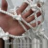 High-Strength Flame Retardant Polyester Climbing Net - Acid/Alkali Resistant, Fireproof, Anti-Fall Support Net