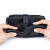 Soft Leather High-end Women's Short Three-fold Wallet, Large Capacity Fashionable Folding Small Wallet, Multi-card Card Bag.