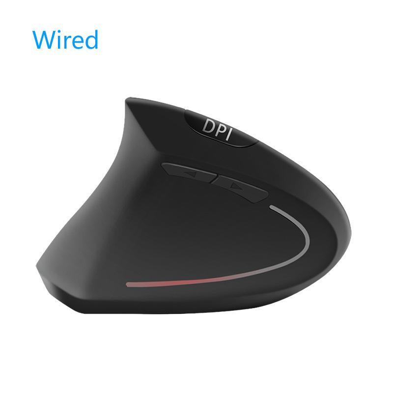 

Вертикальная компьютерная мышь с беспроводной зарядкой пяти поколений, левая компьютерная мышь, беспроводная мышь, левая мышь wired