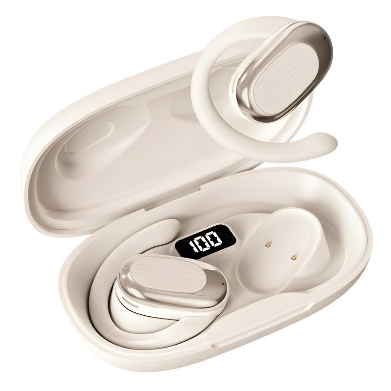 New Open-Ear Hook Wireless Bluetooth Earbuds - Long Battery Life, High-Quality Sound, Sports, Calls