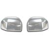 Quality Accessories Triple Chrome Plated Full Mirror Covers Compatible with Ford F150