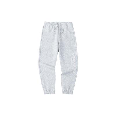 Lifestyle Serie Brief Mid-Waist Bündchen Strick Sporthose Herren Hose Grau Heather-Grau 152418319-1