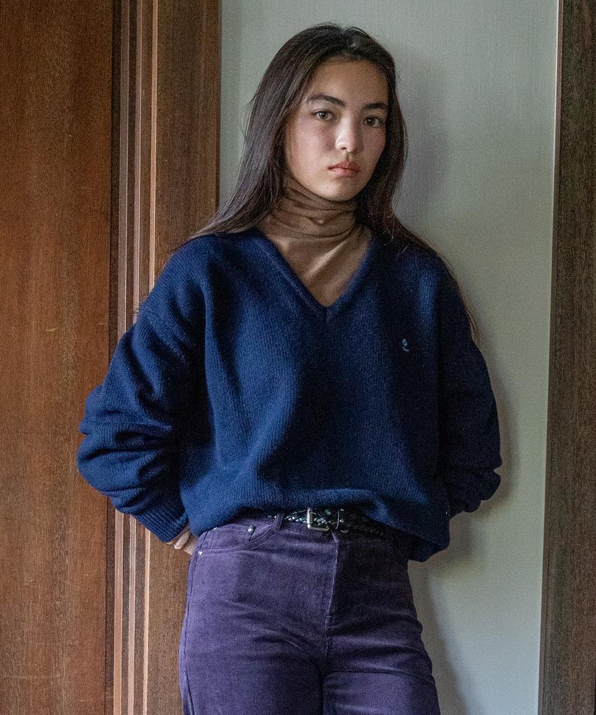 Tudument Essential Wool V-Neck Knit 4Colors